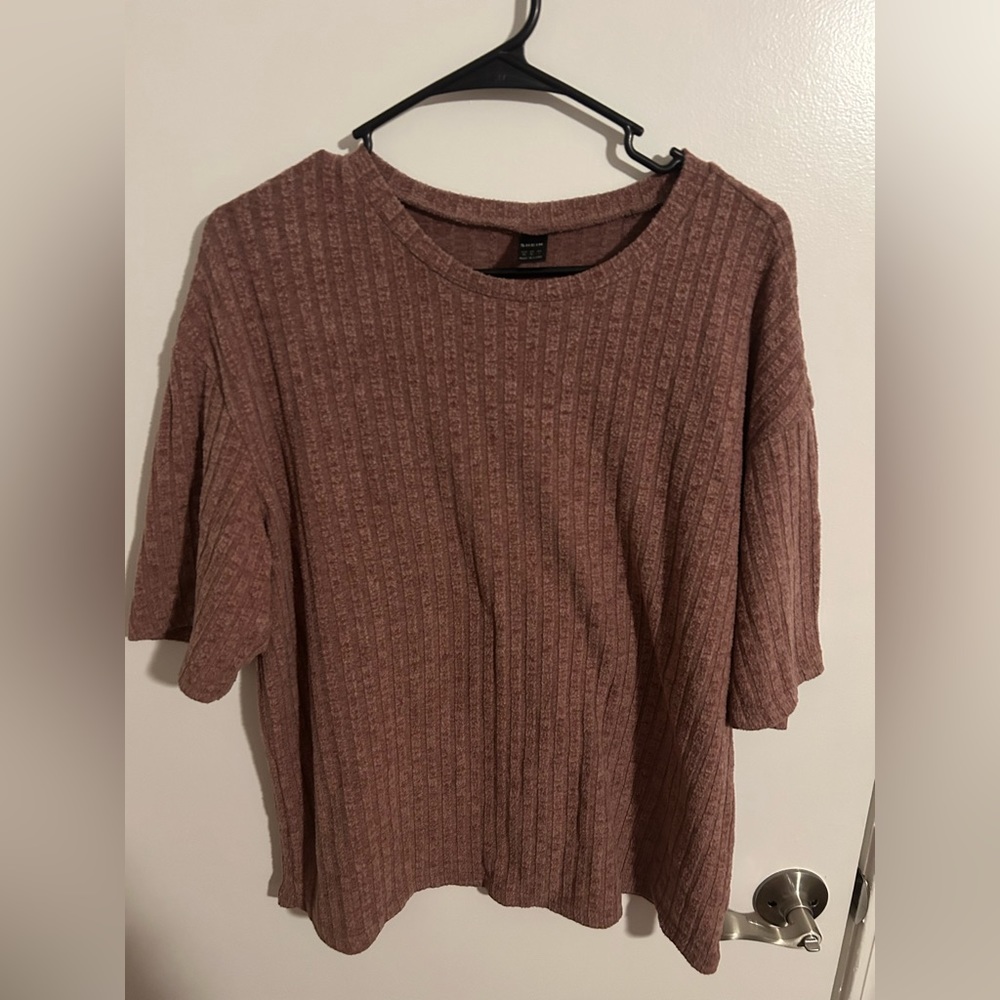This is a medium shirt and shorts set.